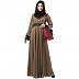 Casual Pintuck abaya-Beige Casual Pintuck abaya-Beige